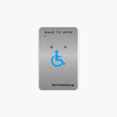 RCI 910TC-HC-SS RCI 910TC Touchless Wave with Handicap Symbol