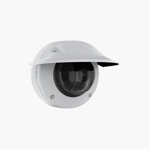 AXIS Q3538-LVE 4K Fixed IR WDR IP Dome, 6.2-12.9mm Lens