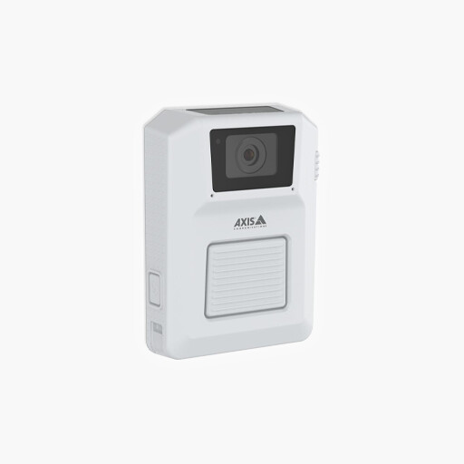 AXIS W101 1080p Body Worn Camera, 2.1mm Lens, White