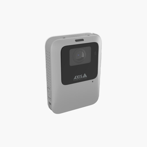 AXIS W110 Body Worn Sleek Wearable Camera Gray