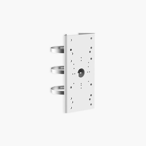 Hikvision PM Pole Mount Adapter, White