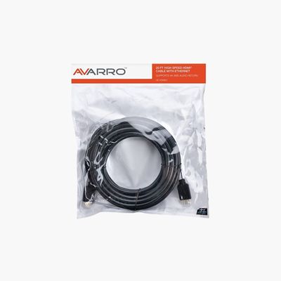 Avarro 0E HDMI20 20 Ft 1080P HDMI Cable with Ethernet