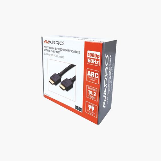 Avarro 0E HDMI75 75 Ft 1080P HDMI Cable with Ethernet