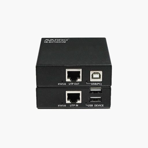 Avarro 0E-EXT4KKVM HDMI KVM Extender with USB 2.0 Black