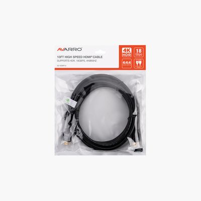 Avarro 0E HDMIP10 10 Ft UHD 4K HDMI Cable with Ethernet