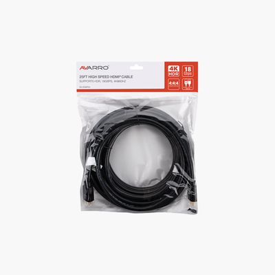 Avarro 0E HDMIP25 25 Ft UDH 4K HDMI Cable with Ethernet