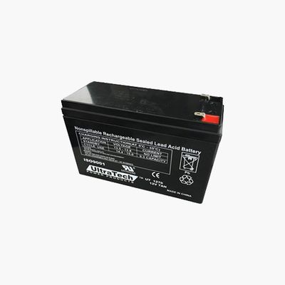 UlltraTech IM-1270 12V, 7Ah SLA Battery, F1 Terminal