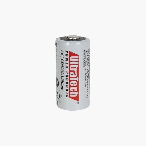 UltraTech IM-CR123A 3V Lithium Battery, Non-Rechargeable, 12-Pack