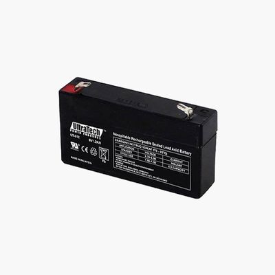 UltraTech IM-612 6V, 1.2Ah SLA Battery, F1 Terminal