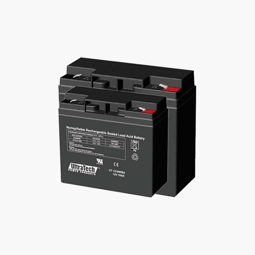 UltraTech IM-12180 12V, 18Ah SLA Battery, F2 Terminal