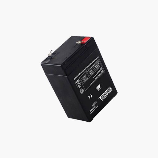 UltraTech IM-640, 6V 4Ah SLA Battery, F1 Terminal