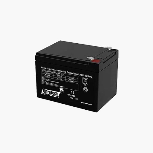 UltraTech IM-12120 12V, 12Ah SLA Battery, F2 Terminal