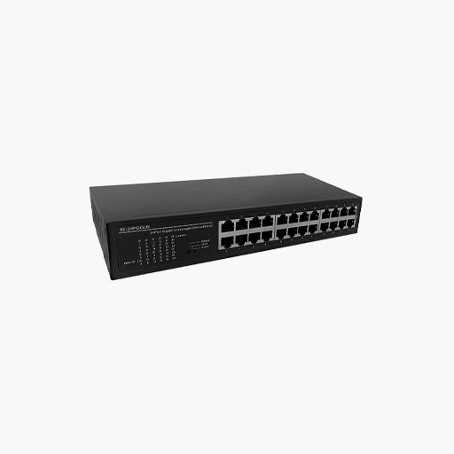 UltraTech 0E-24PGIGUN 24-Port Gigabit Unmanaged Ethernet Switch