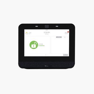 Qolsys IQP4007BLK Telus LTE IQ Panel 4, PowerG, 319.5MHz, Black