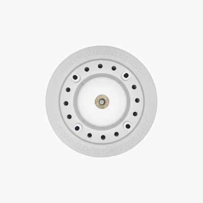 Facet Mount High Strength Roof Equipment, White Powder Coating