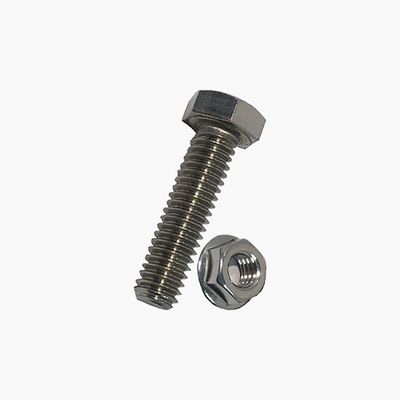 Roof Tech RT2-04-FBN25, Flange Bolt and Flange Nut, Bag Qty 100