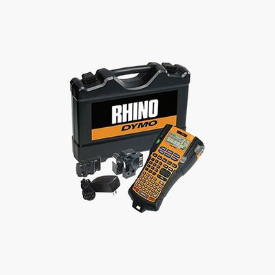 DYMO 1756589 Rhino 5200 Industrial Label Maker with Carry Case