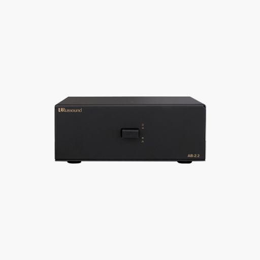 Russound AB-2.2 Table Top, Dual Source Speaker Selector, Black