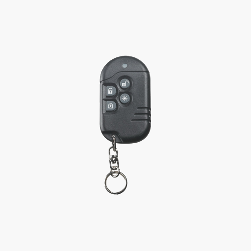 DSC PG9939 PowerG Wireless 4-Button Panic Key, Key Fob