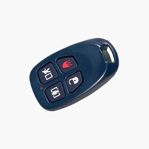 DSC WS4939 4-Button Wireless Key Fob with Multifunctional Clip
