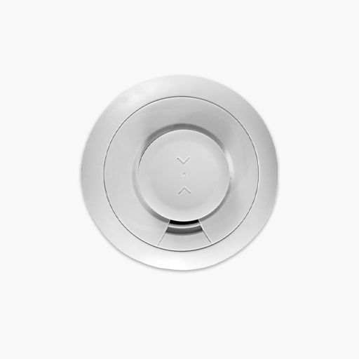 alula RE214T Smoke Alarm, 2GIG Compatible Smoke and Heat Detector