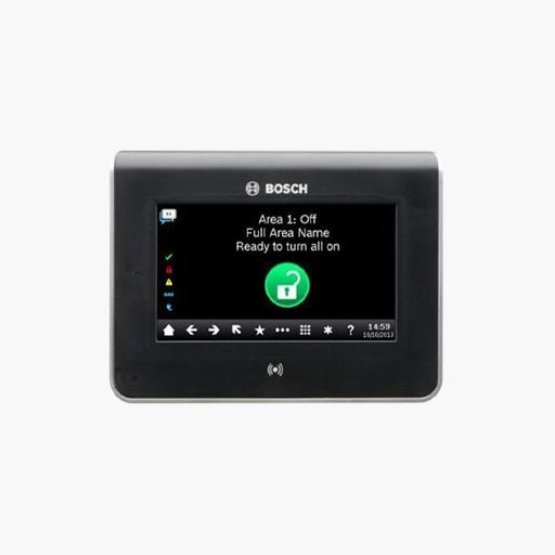 Bosch B942 Touchscreen Intrusion LCD Keypad, Black