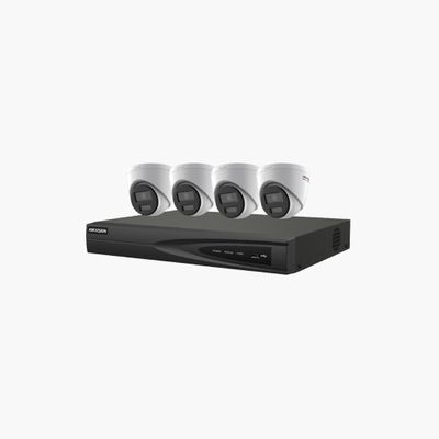 Hikvision EKI-K41T44C Value Express Series ColorVu 5-Piece IP Kit