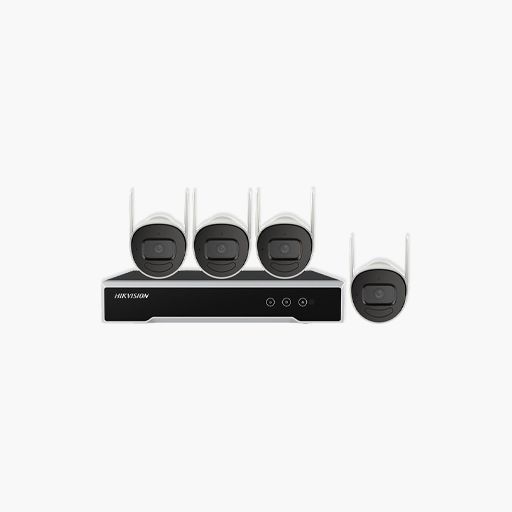 Hikvision EKI-K41B44W Wi-Fi 5-Piece Kit, White