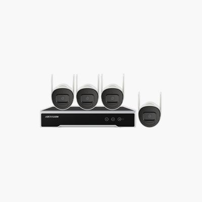 Hikvision EKI-K41B44W Wi-Fi 5-Piece Kit, White