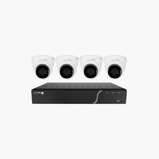 Speco ZIPK4N1 5-Piece Surveillance Kit with 4x5MP IP Cameras