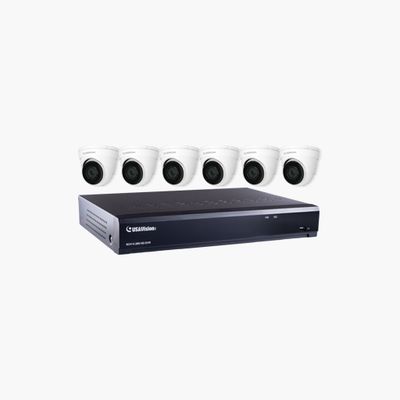 GeoVision Bundle Kit, UA-XVL810 USAVision 8-Channel NVR, 2TB HDD