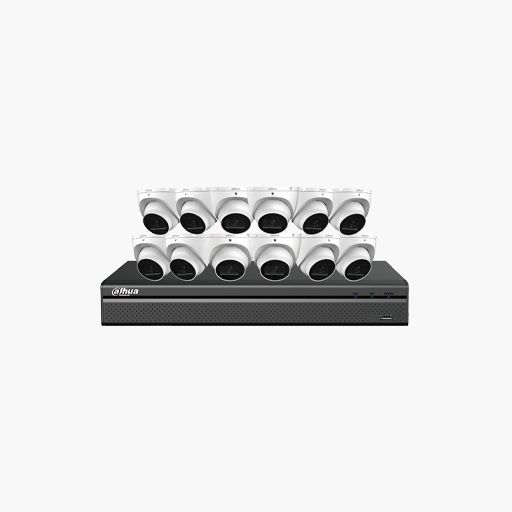Dahua N468L124A Lite-Series 4K IP E-VU Security System