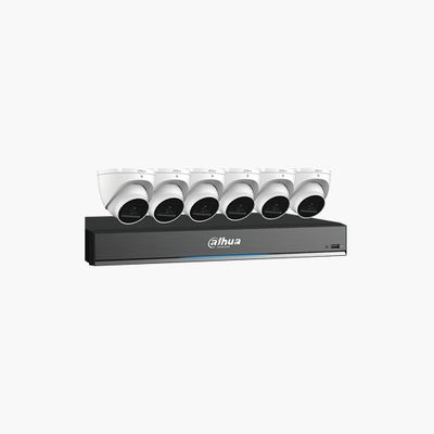 Dahua C888E64A HDCVI Security System, 7-Piece