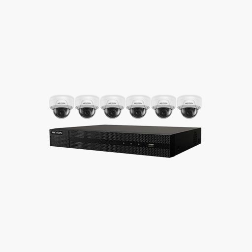 Hikvision EKI-K82D46 Value Express 7-Piece Kit, Dome Camera