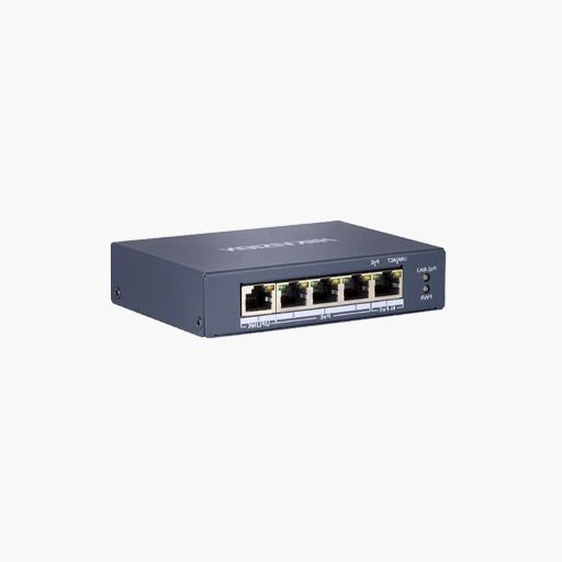 Hikvision DS-3E0505HP-E 5-Port Gigabit Unmanaged Hi-PoE Switch