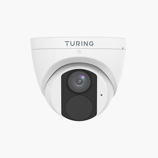 Turing Video TLT4M28 4MP IP Kit Turret Camera, 2.8mm Lens