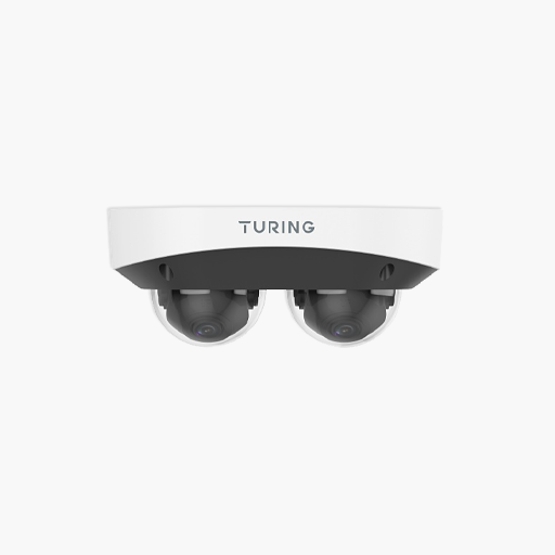 Turing Video TP-X2D4M28-1Y 4MP Dual Dome Camera