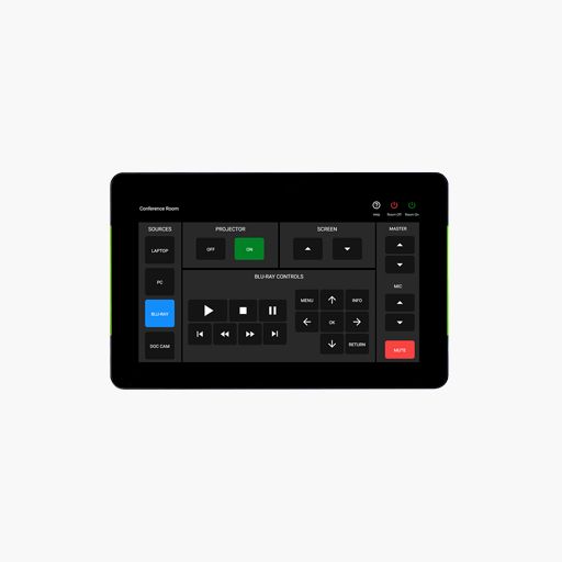 Atlona AT-VTP-700VL-BL VESA Mount Velocity Touch Panel, 7", Black