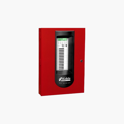 Kidde FX-10RD 10 Zone Fire Alarm Control Panel, Red