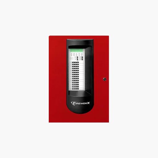 Kidde FX-10RD 10 Zone Fire Alarm Control Panel, Red