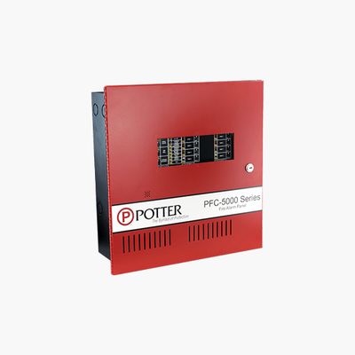 Potter PFC-5008 Microprocessor Based 8-Zone Conventional Fire Panel