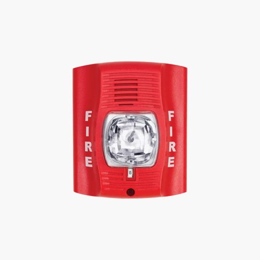 System Sensor P2RKA Horn Strobe, 2-Wire, 12/24VDC, Red