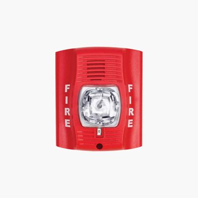System Sensor P2RKA Horn Strobe, 2-Wire, 12/24VDC, Red