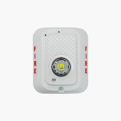 System Sensor SWLED-P L-Series 2-Wire Wall-Mount Strobe, White