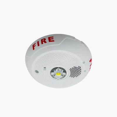 System Sensor SCWLED-P Plain Strobe, Ceiling, White