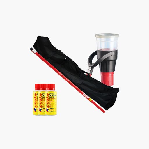 SDi SOLO810 Starter Test Kit Includes 4' Pole, Aerosol Smoke Dispenser
