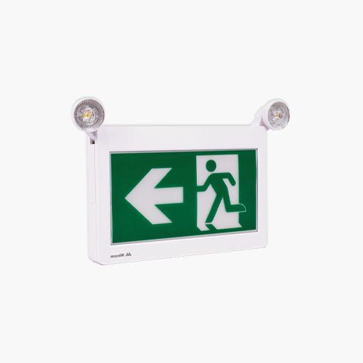 Mircom ELRM-180-2RC LED Running Man Sign with Twin Spot LED
