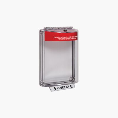 STI 13020FR Universal Stopper Dome Cover Flush Mount, Fire Label