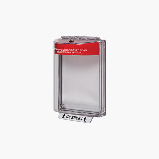 STI 13020FR Universal Stopper Dome Cover Flush Mount, Fire Label