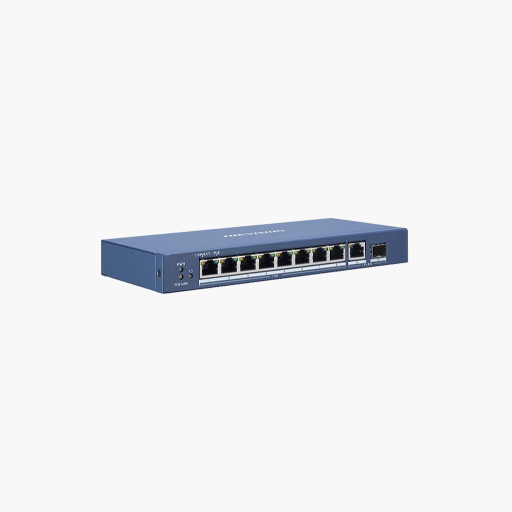 Hikvision DS-3E0510P-E 8-Port Unmanaged Gigabit PoE Switch